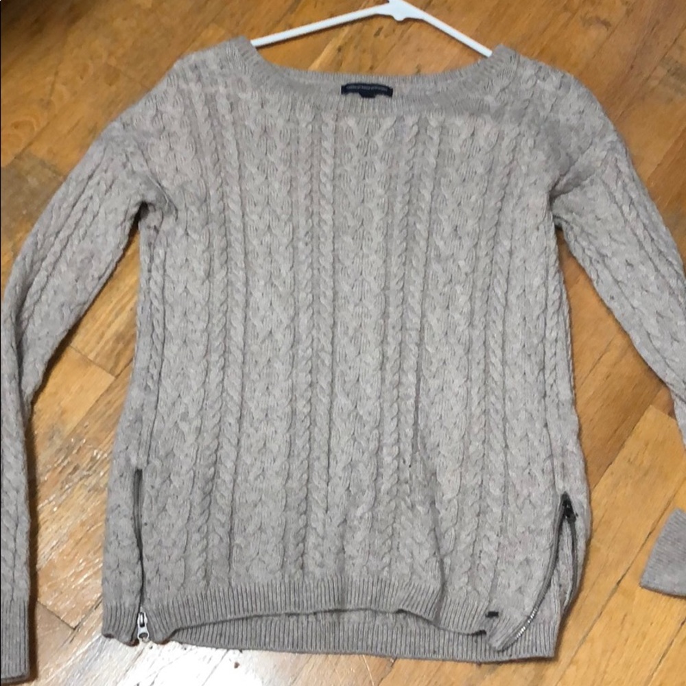 Oatmeal colored sweater